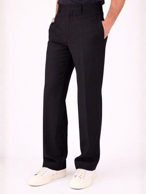 2. Berwich men's trousers in mixed technical fabric Black