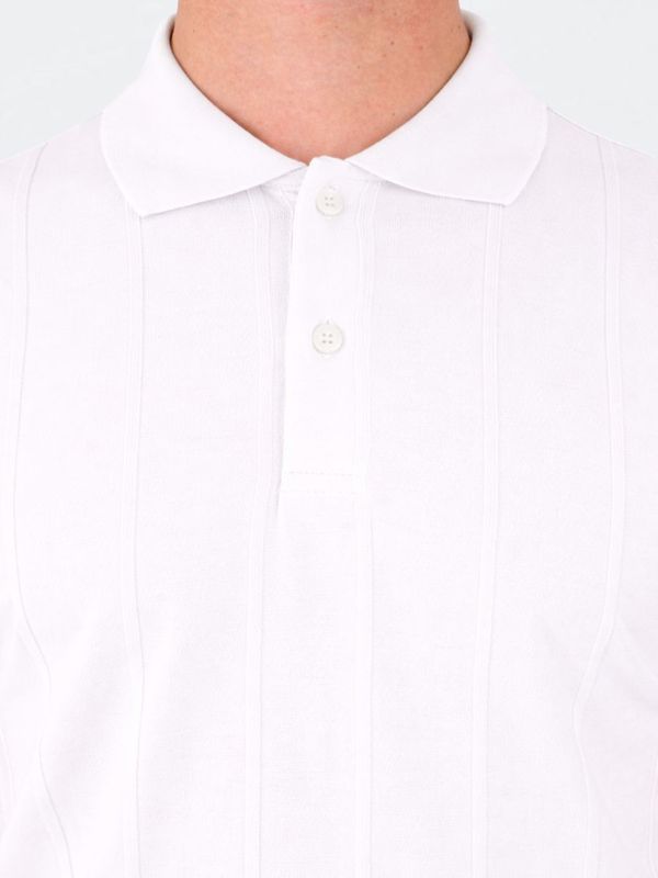 4. Polo en maille pour homme Paul&Shark à rayures verticales Blanc PAUL & SHARK 26411632