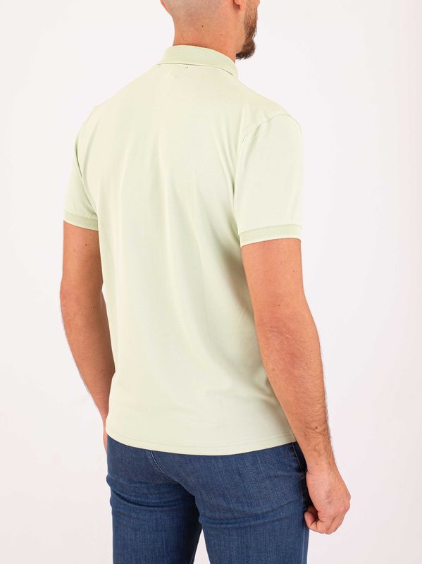 3. Peuterey men's polo shirt in technical fabric, breathable and lightweight material Green Water Peuterey peu546999011993