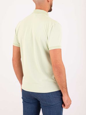3. Peuterey men's polo shirt in technical fabric, breathable and lightweight material Green Water