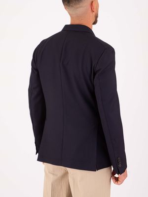 3. Veste croisée pour homme Manuel Ritz à larges revers Bleu
