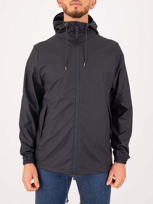 1. Veste imperméable à capuche Rains Storm Breaker Bleu