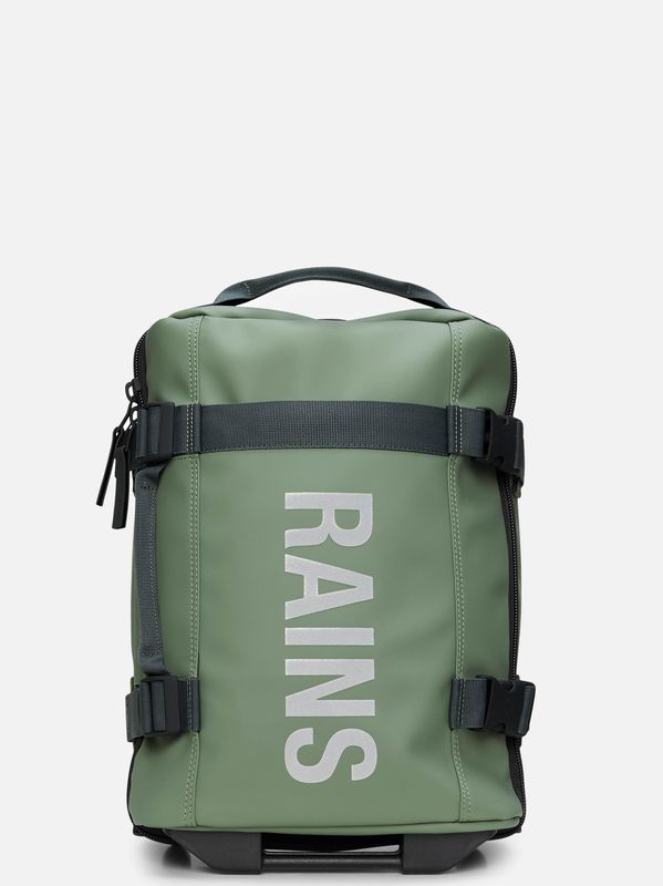 1. Sac de cabine Texel Mini Rains étanche à roulettes Vert RAINS 14790