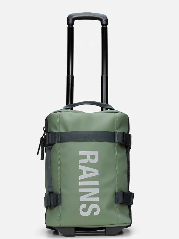 3. Sac de cabine Texel Mini Rains étanche à roulettes Vert RAINS 14790