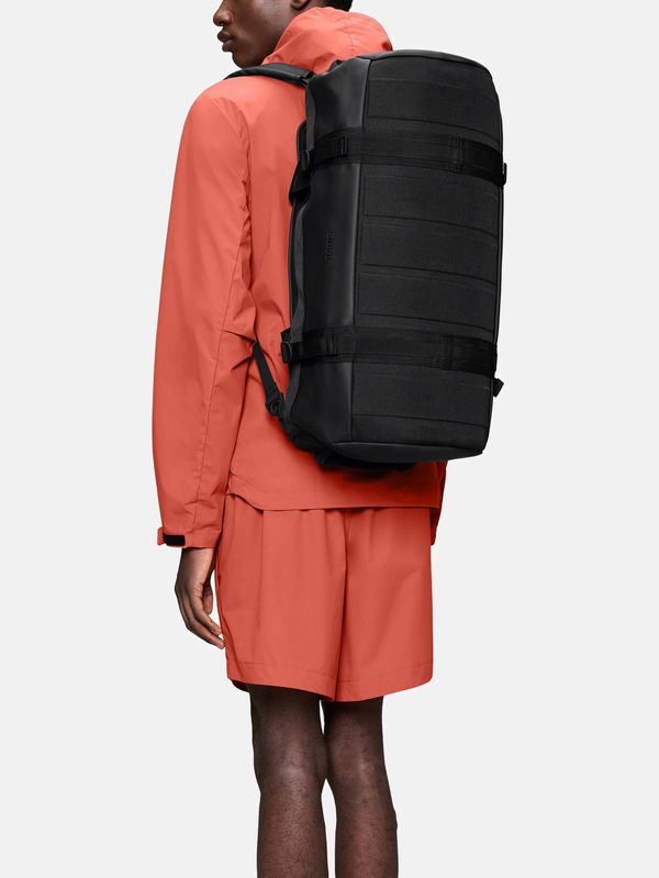 5. Sac de voyage Texel petit format, imperméable et compact Noir RAINS 13480