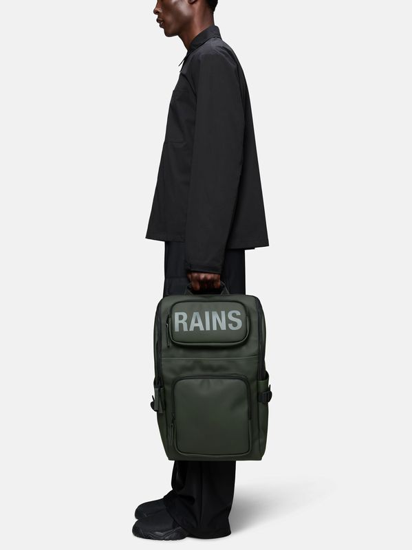 4. Sac à dos cargo Texel Rains imperméable pour ordinateur portable 16 pouces Vert RAINS 14000
