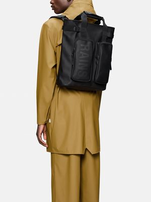 4. Texel Tote Backpack Rains Waterproof Borsa Zaino da Viaggio con Laptop 15" Nero