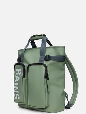 2. Texel Tote Backpack Rains Waterproof Borsa Zaino da Viaggio con Laptop 15" Verde