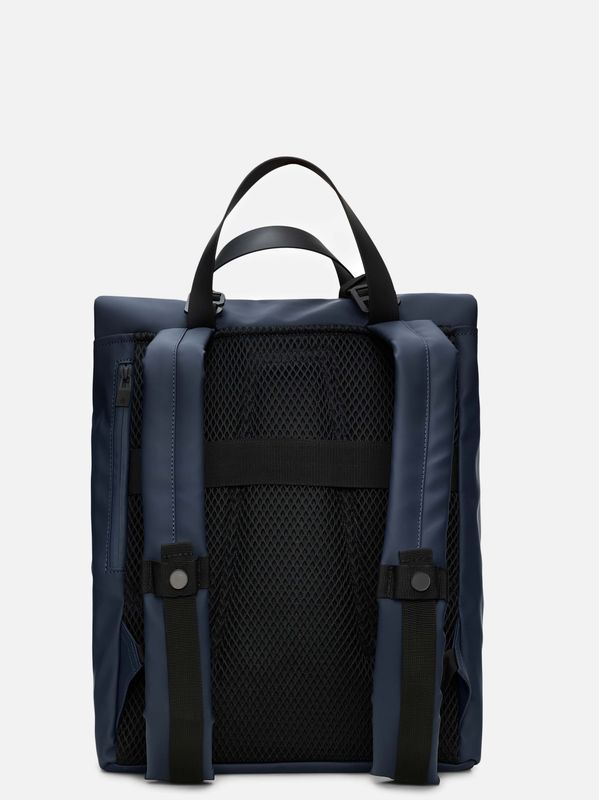 3. 2 Way Tote Backpack Rains Waterproof Borsa Zaino con Tasca Laptop 16" Blu RAINS 12940