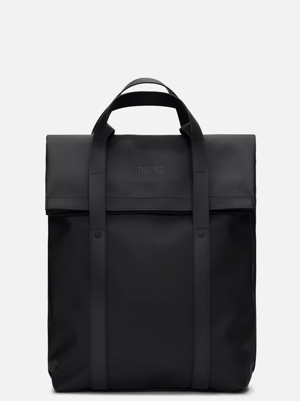 1. 2 Way Tote Backpack Rains Waterproof Borsa Zaino con Tasca Laptop 16" Nero RAINS 12940