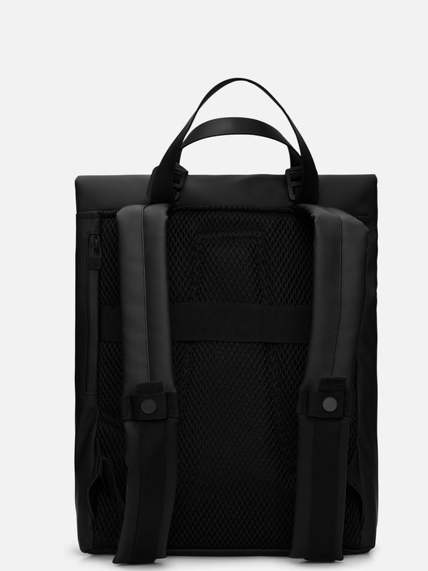 3. 2 Way Tote Backpack Rains Waterproof Borsa Zaino con Tasca Laptop 16" Nero RAINS 12940