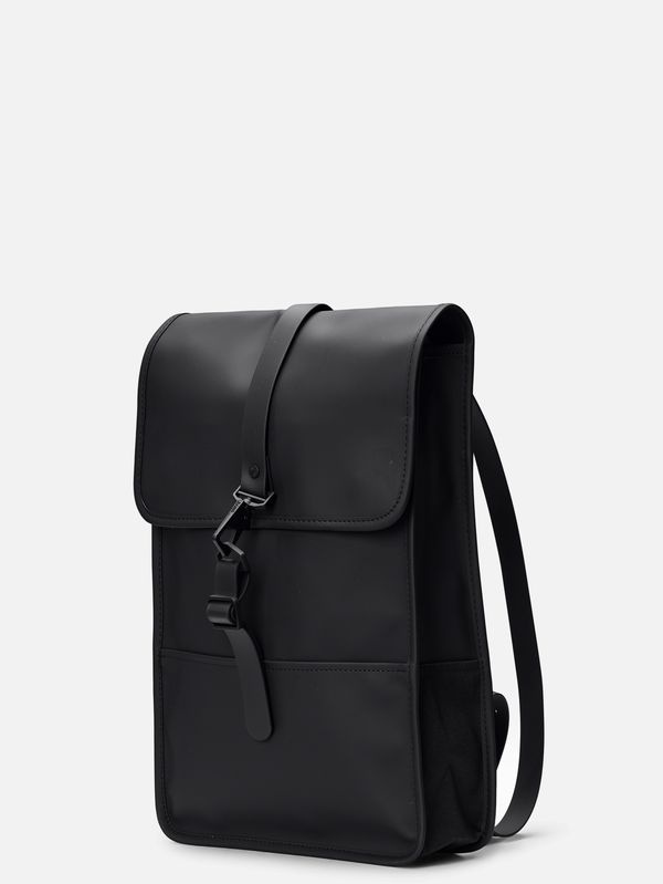 2. Puffed Backpack Mini Rains Waterproof Zaino Imbottito con Tasca Laptop 13" Nero RAINS 13020