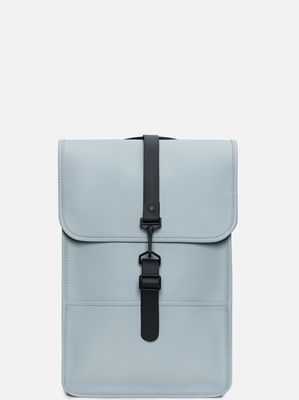 1. Puffed Backpack Mini Rains Waterproof Zaino Imbottito con Tasca Laptop 13" Grigio Chiaro