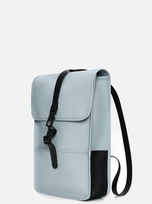 2. Puffed Backpack Mini Rains Waterproof Zaino Imbottito con Tasca Laptop 13" Grigio Chiaro