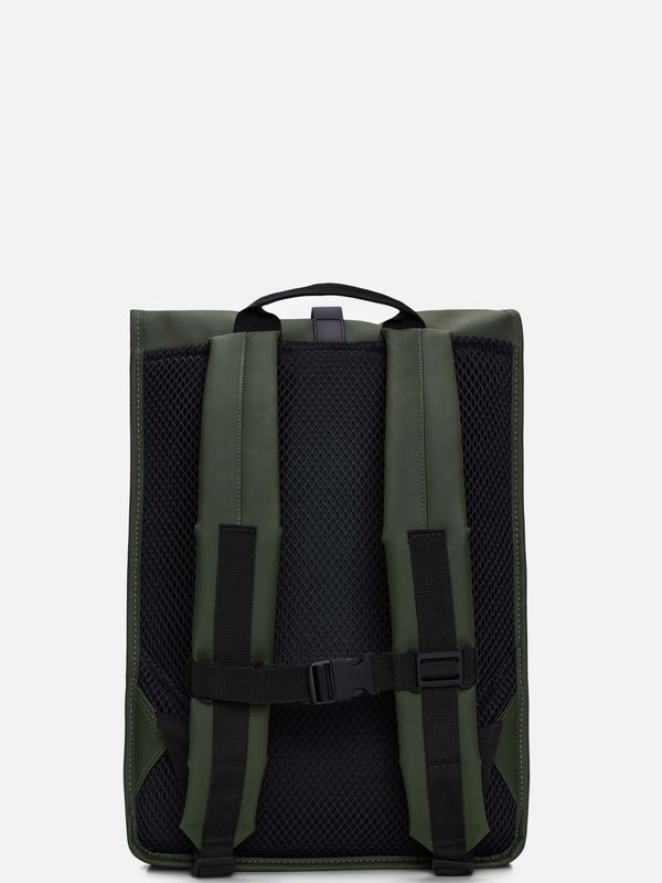 3. Sac à dos unisexe imperméable à fermeture enroulable Rains Vert RAINS 13320