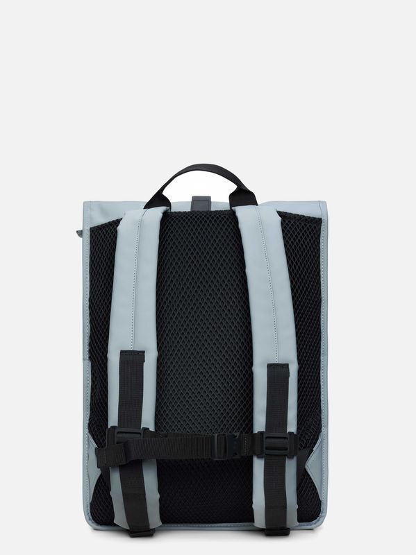 3. Rolltop Rucksack Rains unisex Waterproof Urban Backpack with Rolltop Closure Light Grey RAINS 13320