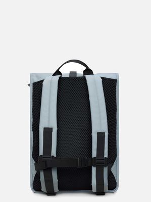 3. Rolltop Rucksack Rains unisex Waterproof Urban Backpack with Rolltop Closure Light Grey