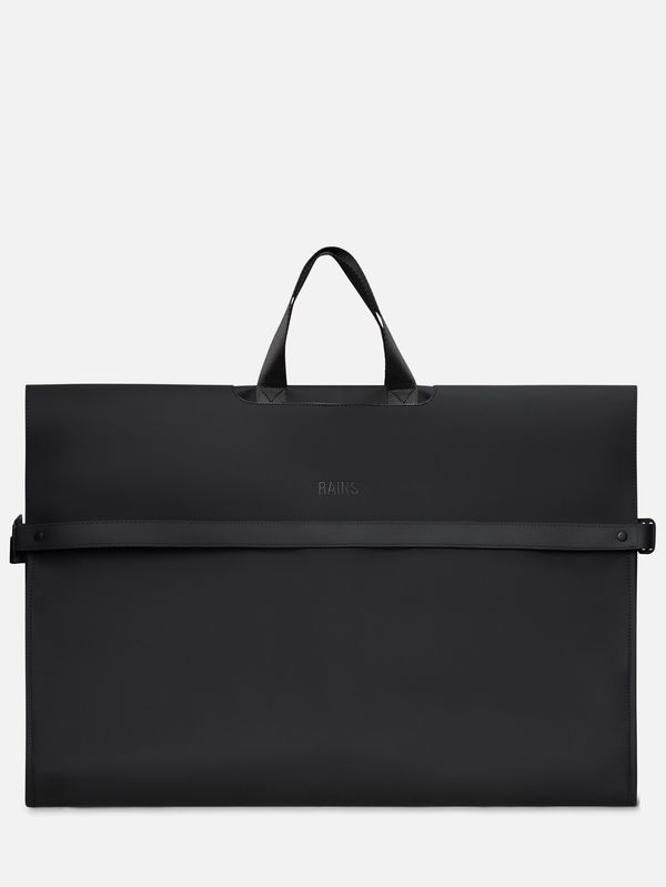 OTG Suitbag Rains Trifold Travel Garment Bag for Business Travel Black RAINS