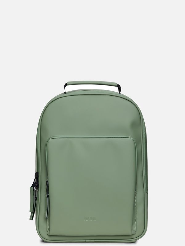 Rains Unisex Minimalist Daypack with 15" Laptop Pocket Green RAINS