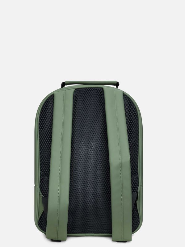 3. Book Daypack unisex Rains Zaino Minimal con Tasca Laptop 15" Verde RAINS 13260