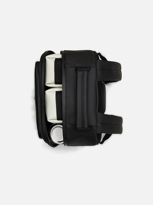 4. Book Daypack unisex Rains Zaino Minimal con Tasca Laptop 15" Nero