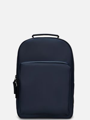 1. Book Daypack Large unisex Rains Zaino Capiente con Tasca Laptop 16" Blu