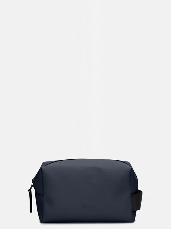 Rains Compact Travel Wash Bag Small Unisex Beauty Case Blue RAINS