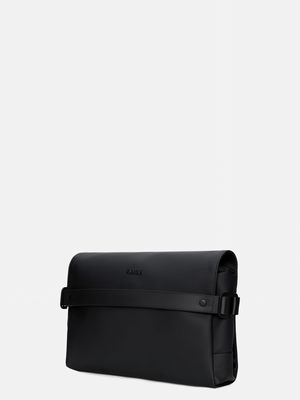 2. OTG Wash Bag Unisex Rains Organized Travel Beauty Case with Hook Black