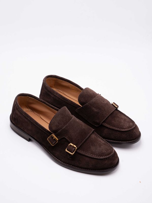 1. Mocassins homme Marechiaro 1962 en daim Brun MARECHIARO 1962 7780