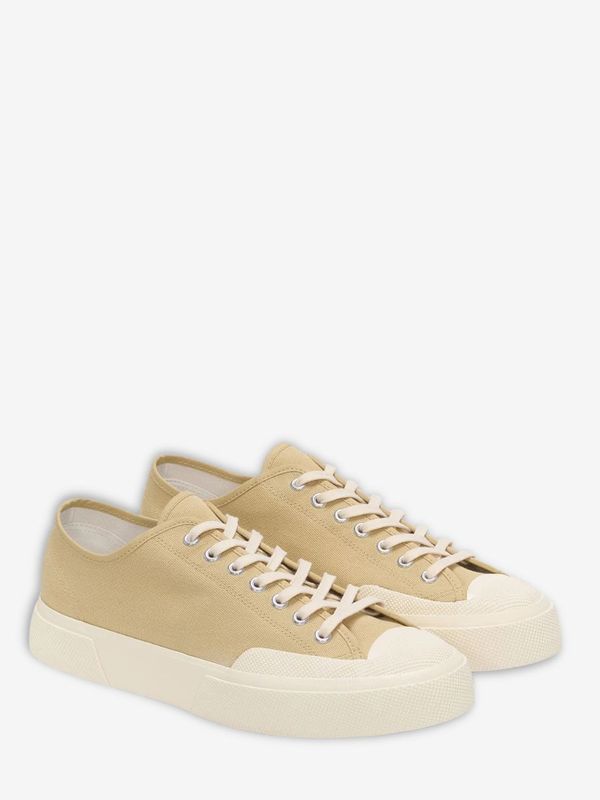 Baskets pour hommes Artifact Works Superga en toile inspirée des vêtements de travail des années 70 Beige SUPERGA