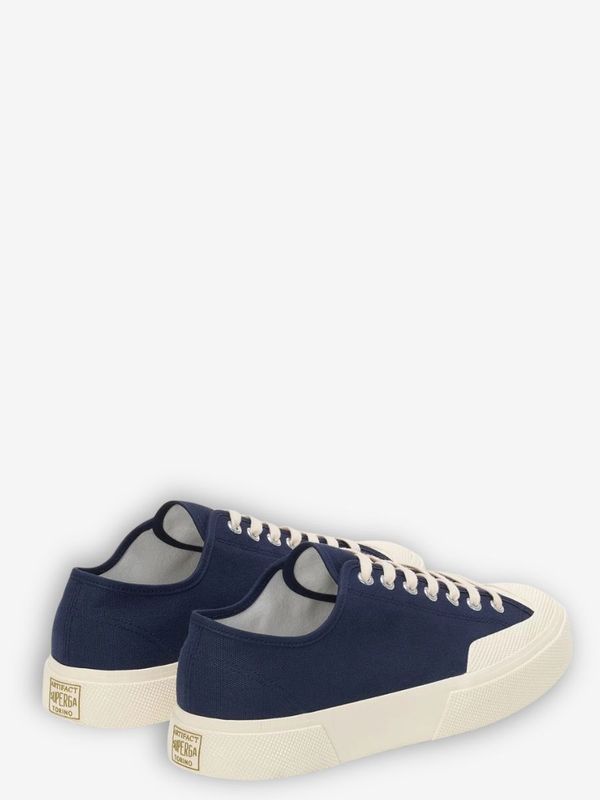 3. Baskets pour hommes Artifact Works Superga en toile inspirée des vêtements de travail des années 70 Bleu SUPERGA s51347w