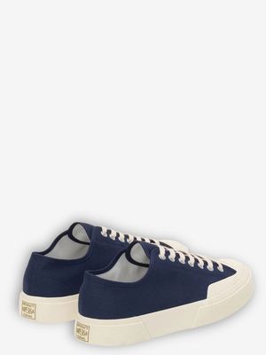 3. Baskets pour hommes Artifact Works Superga en toile inspirée des vêtements de travail des années 70 Bleu