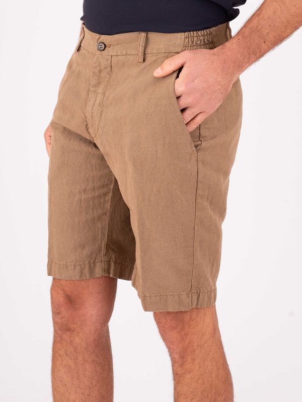 2. Bermuda Berwich pour homme en lin mélangé élégant et léger. Chéri Berwich pu19bermudaelaxgd