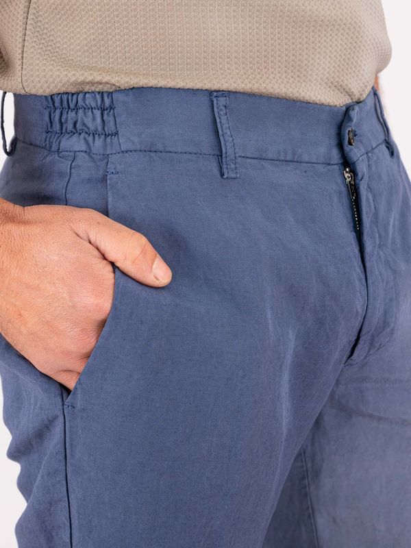 4. Bermuda Berwich pour homme en lin mélangé élégant et léger. Avion Berwich pu19bermudaelaxgd