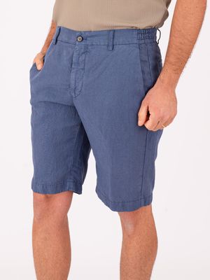 2. Bermuda Berwich pour homme en lin mélangé élégant et léger. Avion