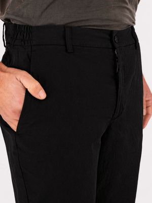 4. Bermuda Berwich pour homme en lin mélangé élégant et léger. Noir