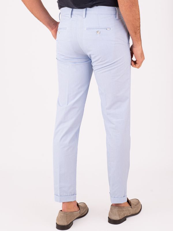 3. Re-Hash Men's Cotton Blend Trousers Celeste Re-Hash p249107f261