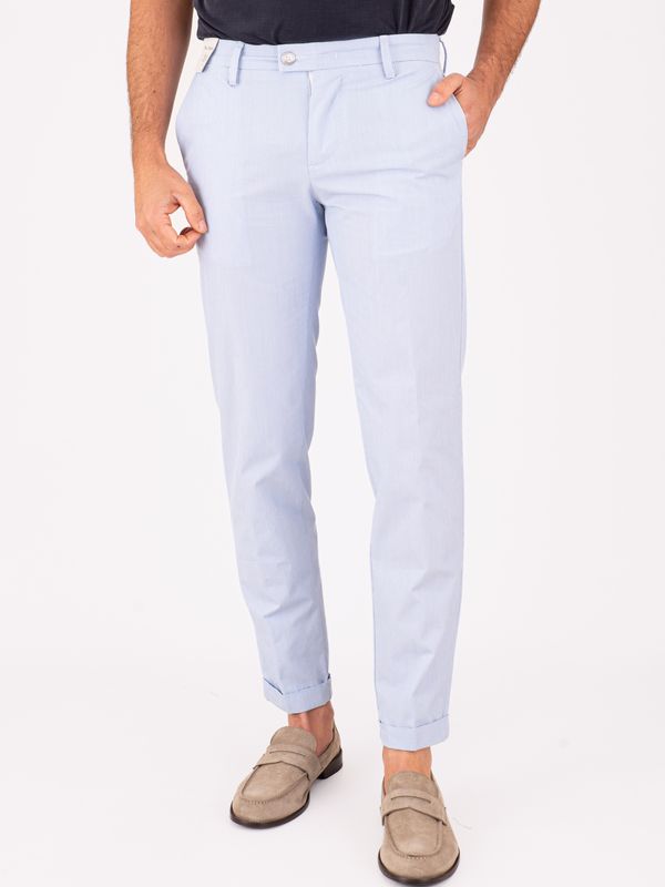 1. Re-Hash Men's Cotton Blend Trousers Celeste Re-Hash p249107f261
