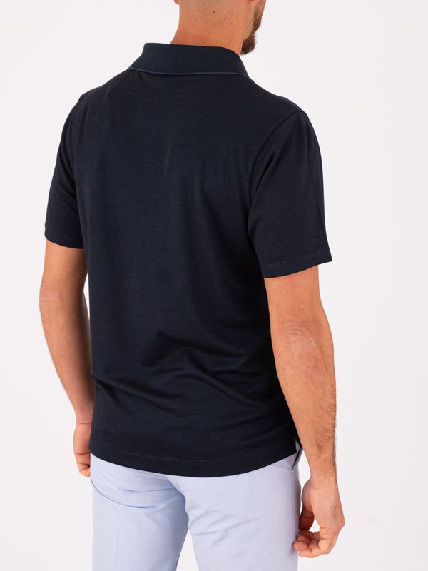 3. Polo Uomo Paul&Shark in Lyocell e Cotone Blu PAUL & SHARK 26411254