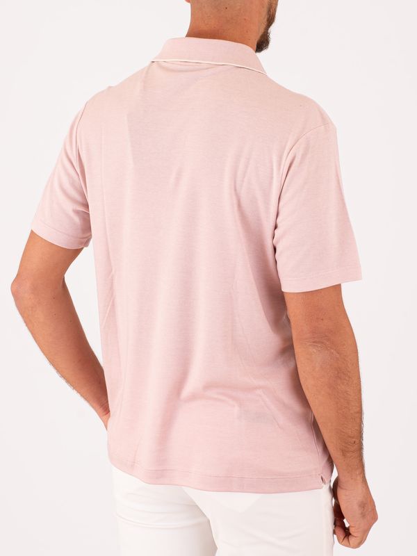 3. Polo Uomo Paul&Shark in Lyocell e Cotone Rosa PAUL & SHARK 26411254