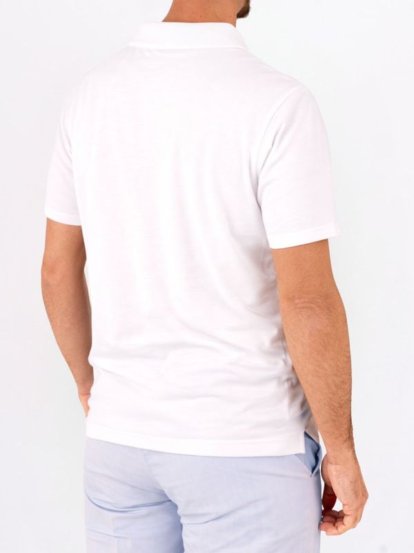 3. Polo Uomo Paul&Shark in Lyocell e Cotone Bianco PAUL & SHARK 26411254