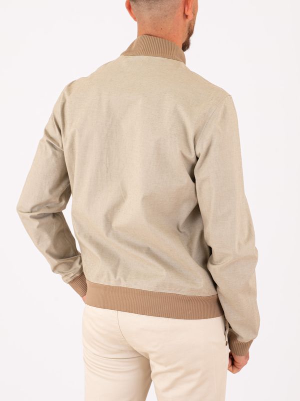 3. Lintech Val Jkt RRD Leisure Men's Jacket in Wrinkle-Resistant Technical Linen Beige RRD 26026lintechvaljkt