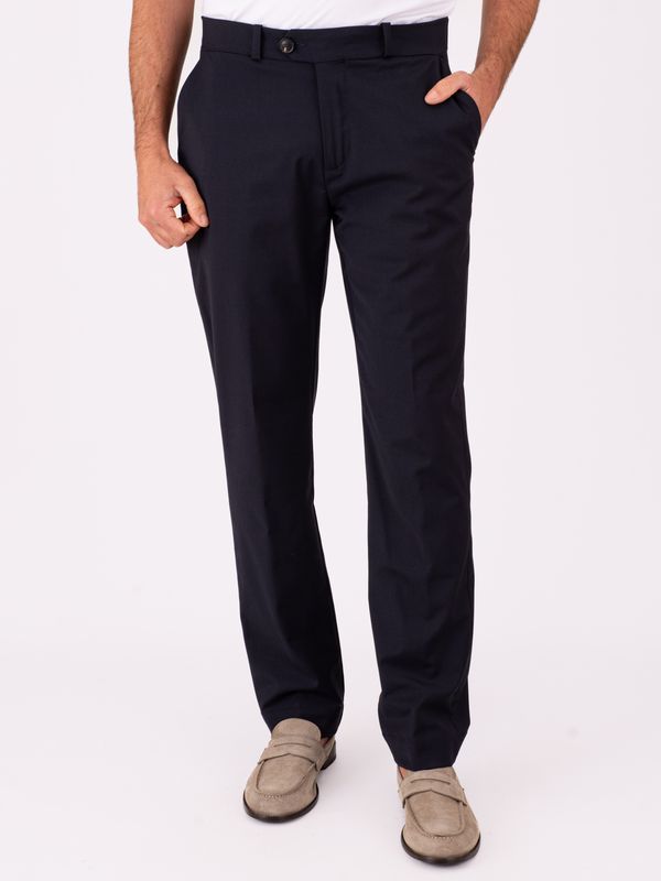 Summer Wool Chino RRD uomo Pantalone in fresco lana tecnico Blue Black RRD