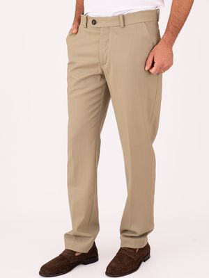 2. Pantalon chino d'été en laine technique fraîche pour homme RRD Beige