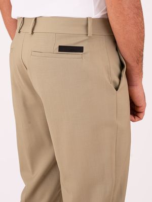 4. Pantalon chino d'été en laine technique fraîche pour homme RRD Beige