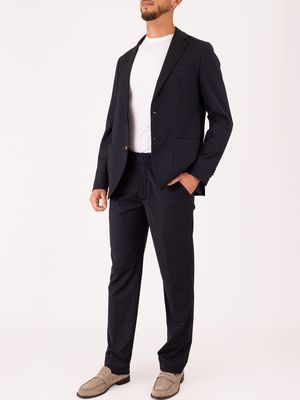 5. Summer Wool Chino RRD uomo Pantalone in fresco lana tecnico Blue Black