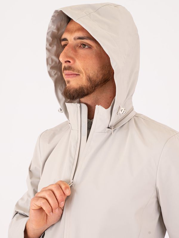 4. Giubbotto Uomo Heskimo con Cappuccio in nylon Perla HèSKIMO he1440005
