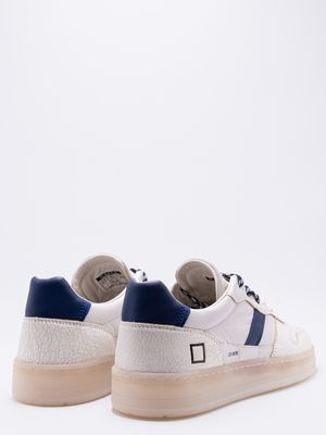 4. Sneakers Uomo D.A.T.E. Court 2.0 Natural WB Bianco Blu