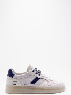 2. Sneakers Uomo D.A.T.E. Court 2.0 Natural WB Bianco Blu