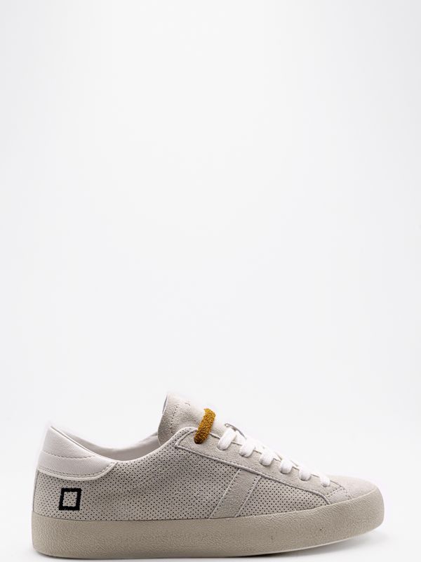 2. Baskets pour hommes D.A.T.E. Hill Low perforées colorées I Blanc D.A.T.E. m441-hl-pc-iv